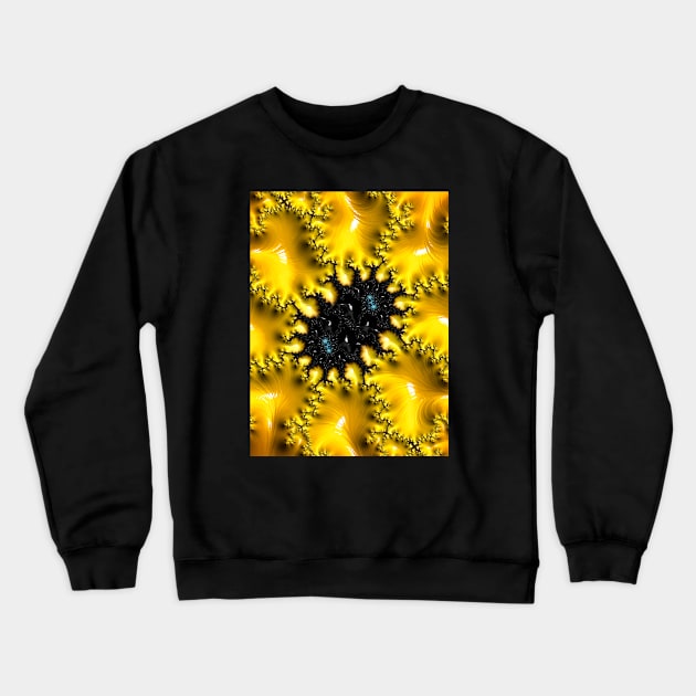 Microscopic Fractals Crewneck Sweatshirt by fascinating.fractals